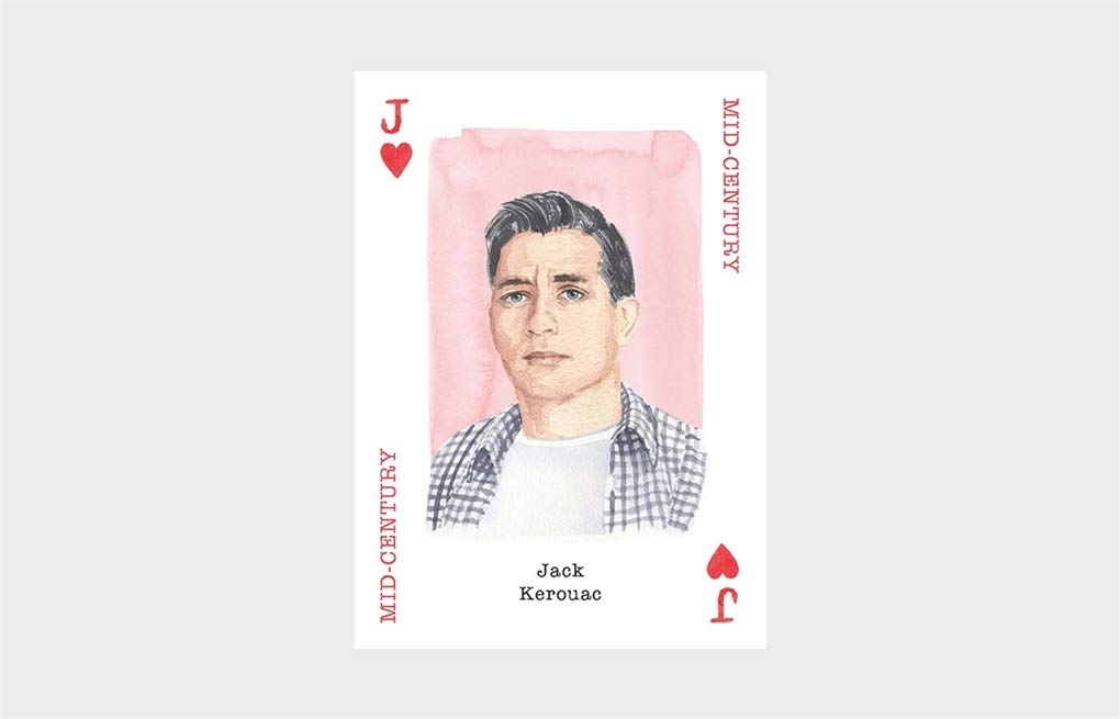 Writers Genius Playing Cards קלפי משחק