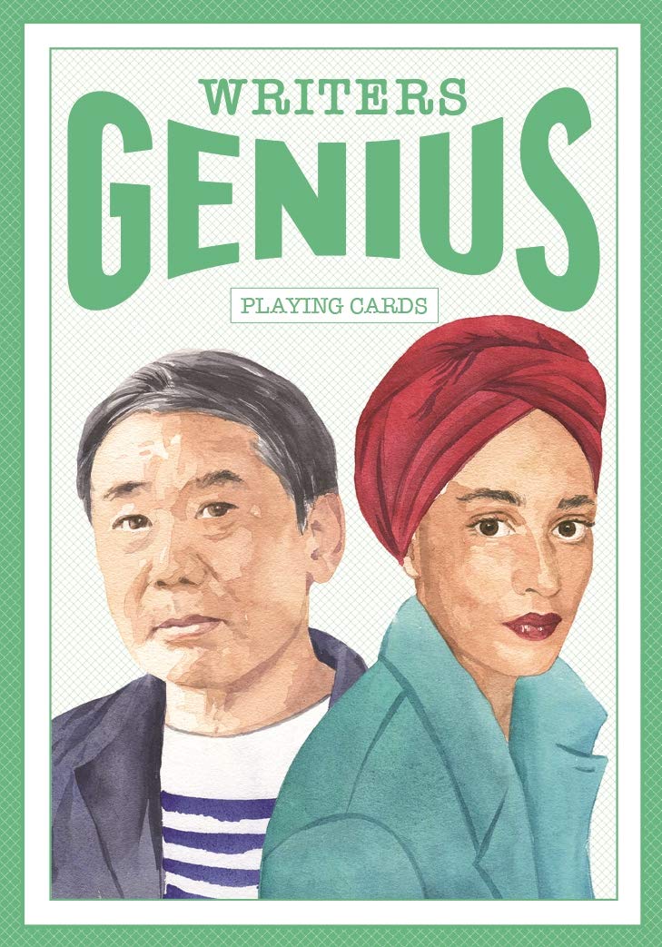 Writers Genius Playing Cards קלפי משחק