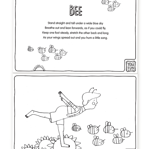 Yogi Book - coloring & poems